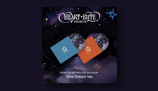 HEART OF WOMAN 정규 1집 [Heart Byte : LEGACY] 예약판매 특전 포토카드 증정 이벤트